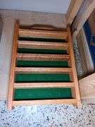 Wooden Golf Ball Racks and Flat of Golfballs