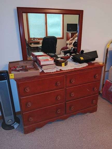 Mirrored Dresser 49 x 17 x 62