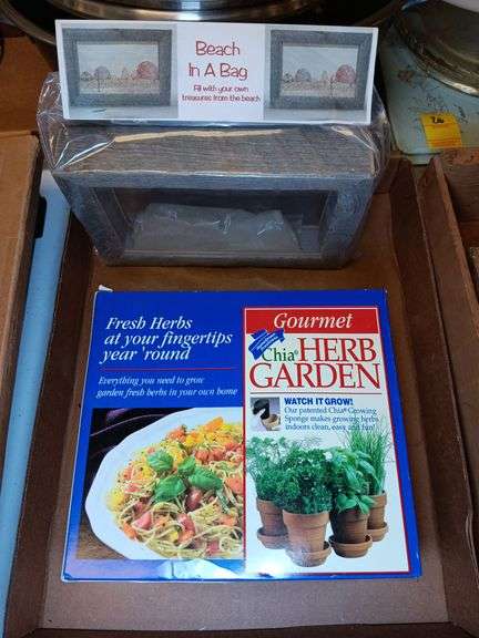 Gourmet Chia Herb Garden (pots only) and Beach in A Bag