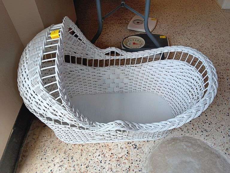 Wicker Bassinet