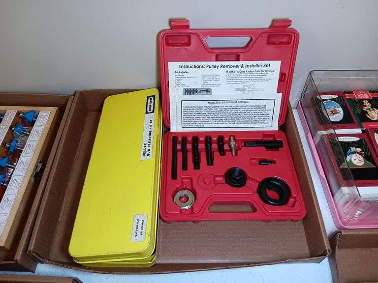 Pulley Remover & Installer Set and Gun Cleaning Kit