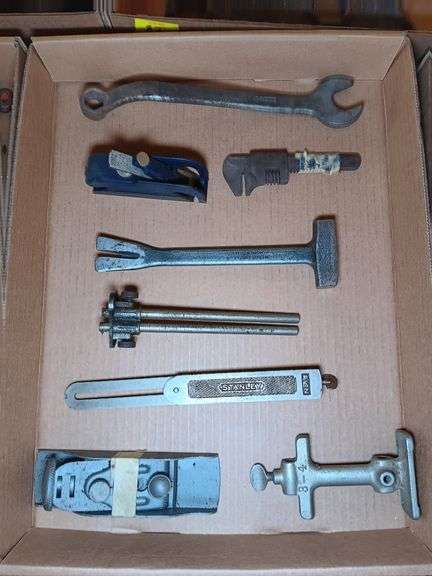 Ford Wrench, Stanley Sliding T-Bevel, Wood Planes and Other Items