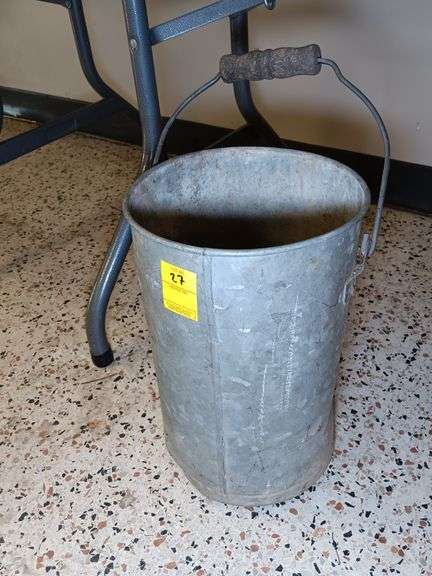 Antique Metal Bucket