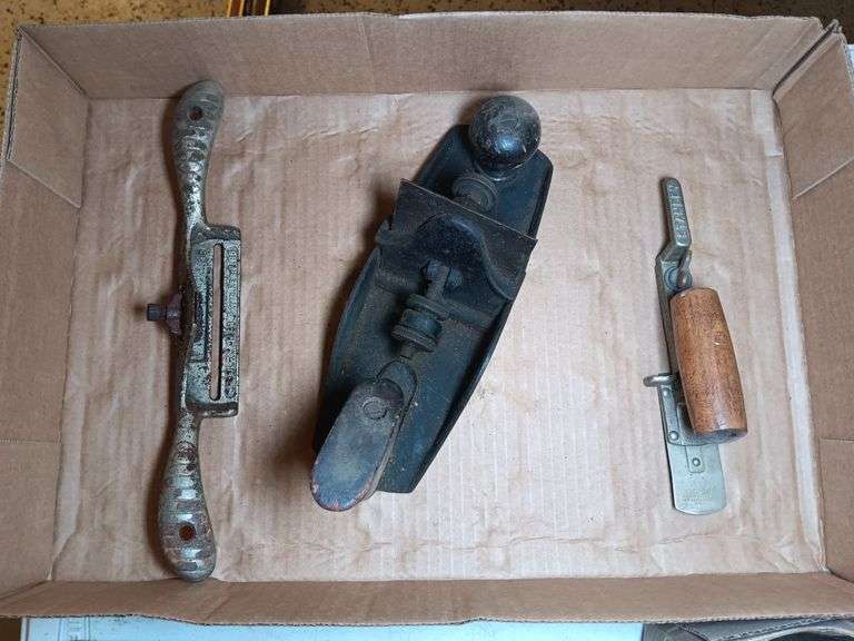 Stanley Beading Plane, Stanley Siding Gauge and Wood Plane