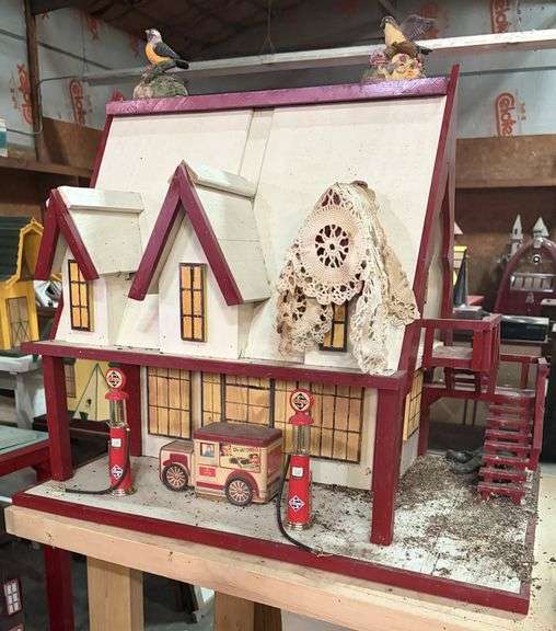 Handmade Birdhouse 30" x 21" x 31"