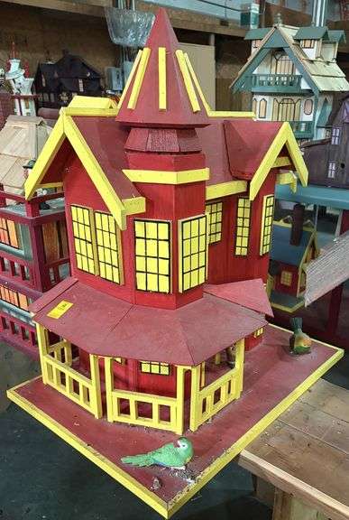 Handmade Birdhouse 29" x 21" x 32"