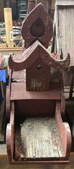 Handmade Birdhouse 38" x 11" x 24"