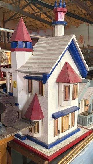 Handmade Birdhouse 26" x 21.5" x 40"