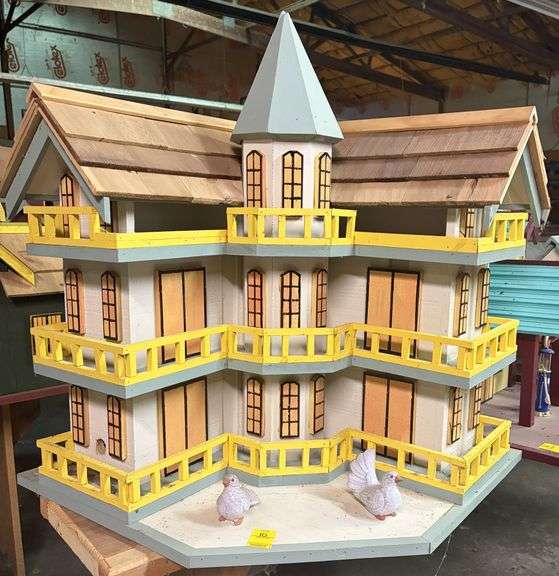 Handmade Birdhouse 28" x 28" x 34"