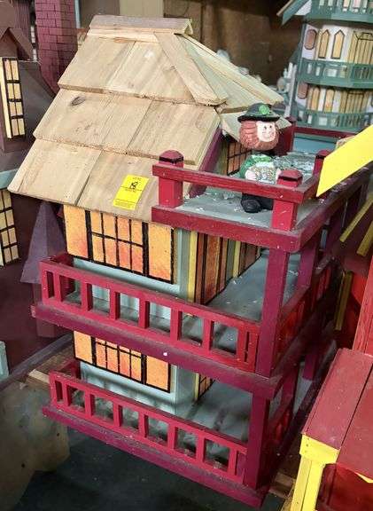 Handmade Birdhouse 19" x 16" x 26"