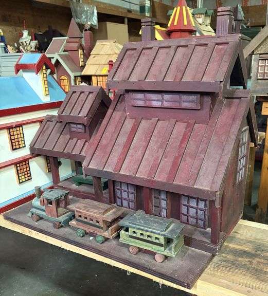 Handmade Birdhouse 27" x 16" x 24"