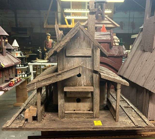 Handmade Birdhouse 29" x 28" x 26"