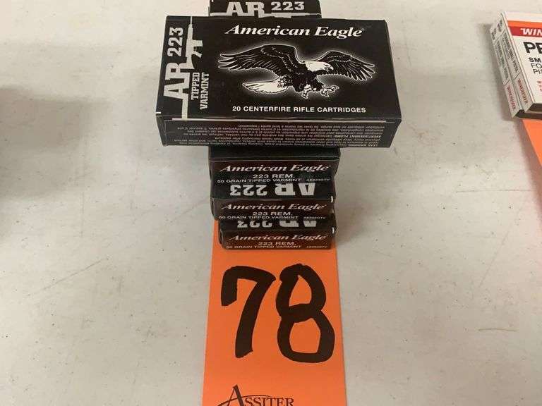 80 Rounds American Eagle AR .223