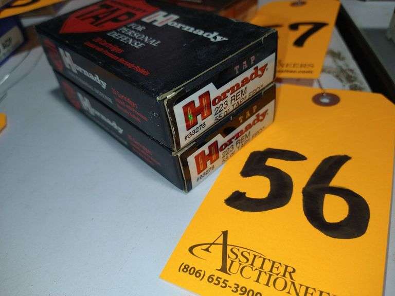 40 Rounds Hornady .223Rem
