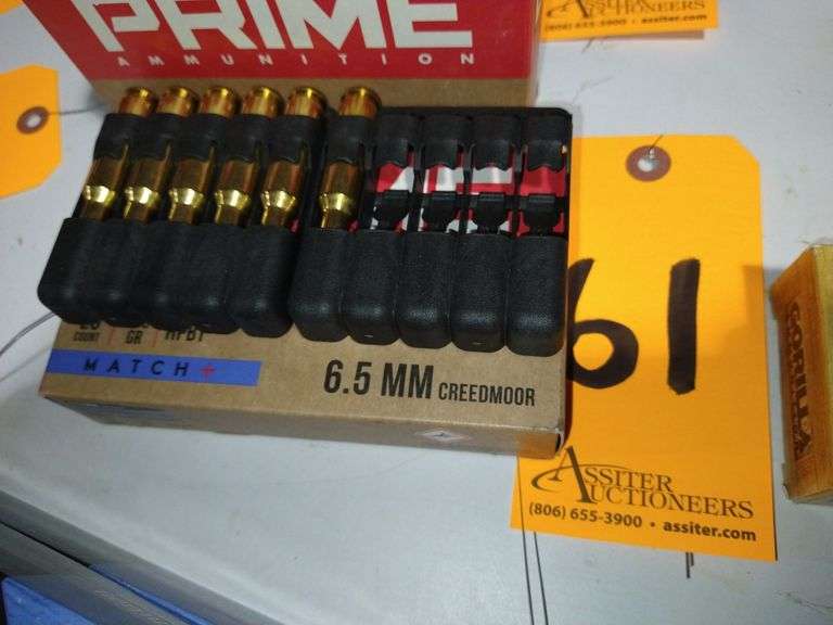 26 Rounds Prime Ammunition 6.5mm Creedmoor