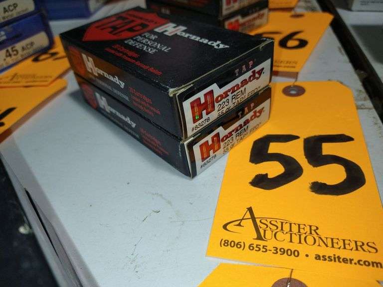 40 Rounds Hornady .223Rem