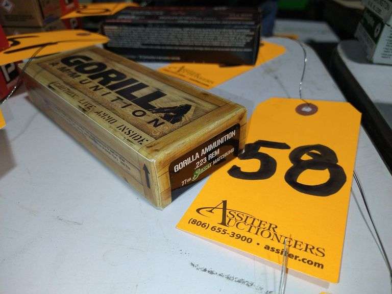 20 Rounds Gorilla Ammunition .223Rem