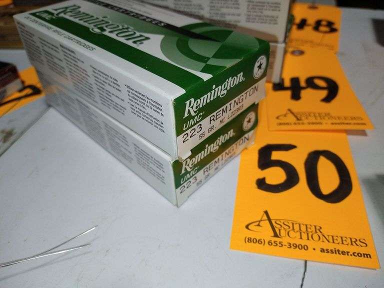 40 Rounds Remington UMC .223Rem 55 Grain