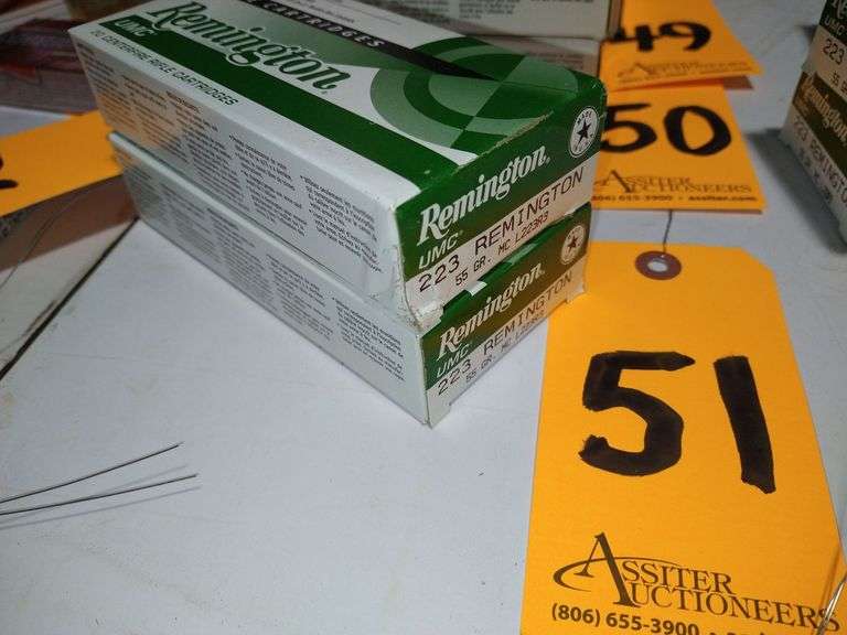 40 Rounds Remington UMC .223Rem 55 Grain