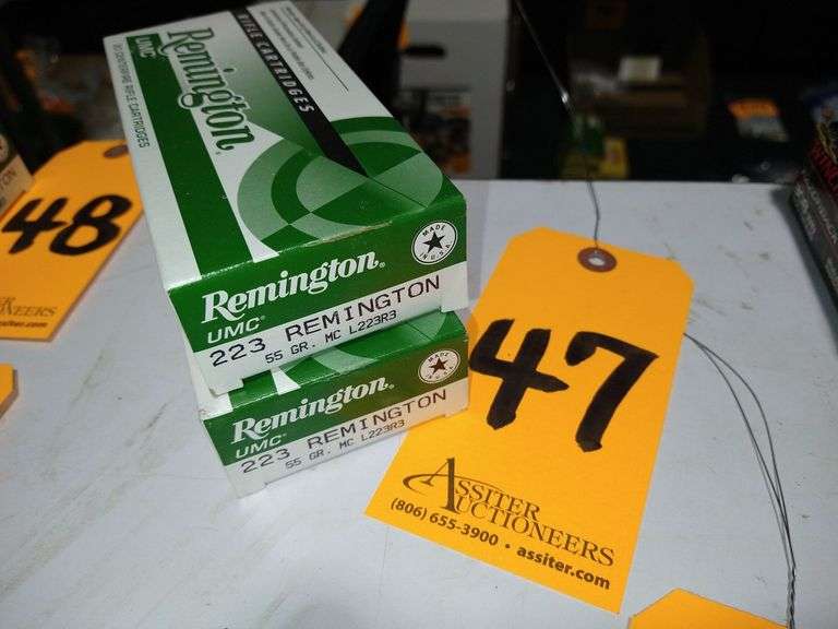 40 Rounds Remington UMC .223Rem 55 Grain