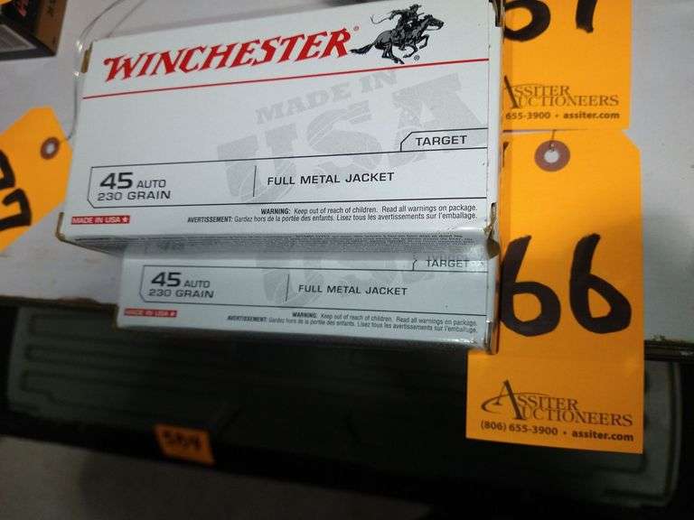 100 Rounds Winchester .45Auto