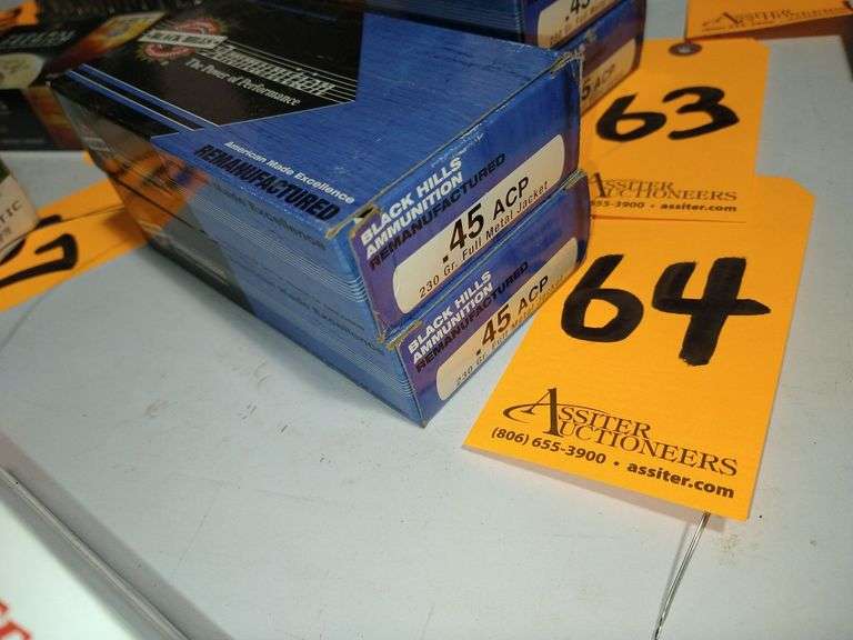 100 Rounds Black Hills Ammunition .45ACP