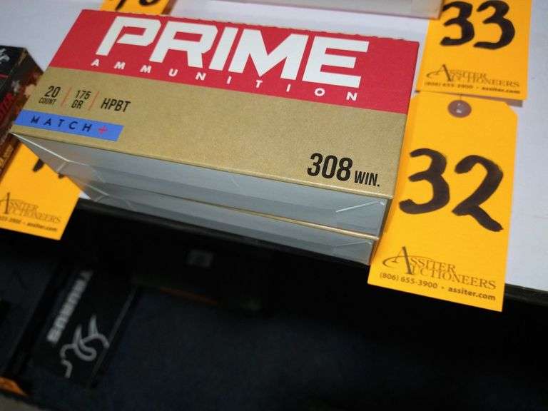 40 Rounds Prime Ammunition .308Win