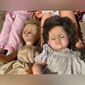 7) Life Size Children Dolls w/ Young Boy Mannequin - Assiter