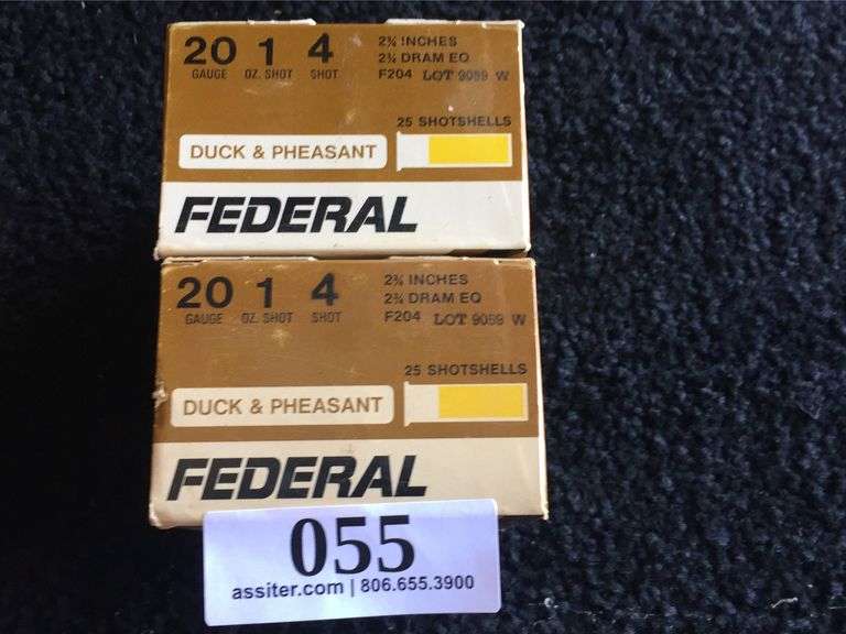 (50) Federal 23/4 4 Shot