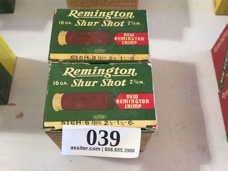 (50) Remington 16ga Sure Shot 23/4 6 Sho