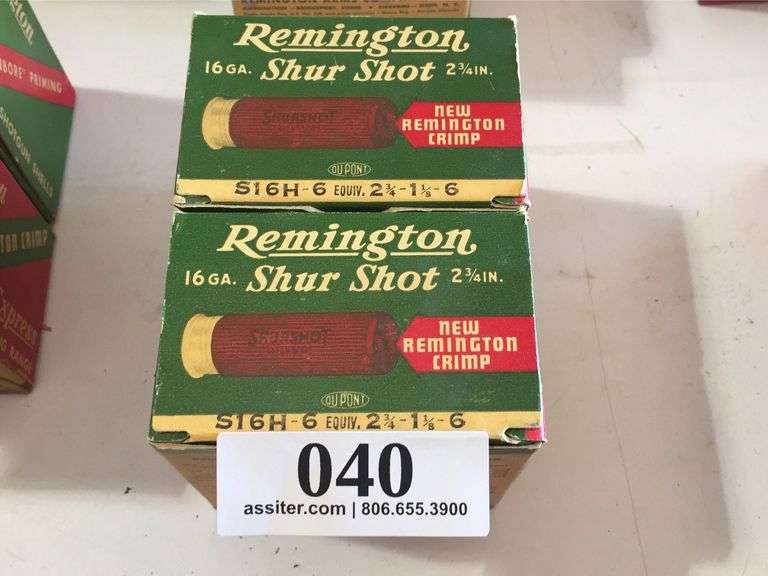 (50) Remington 16ga Sure Shot 23/4 6 Sho