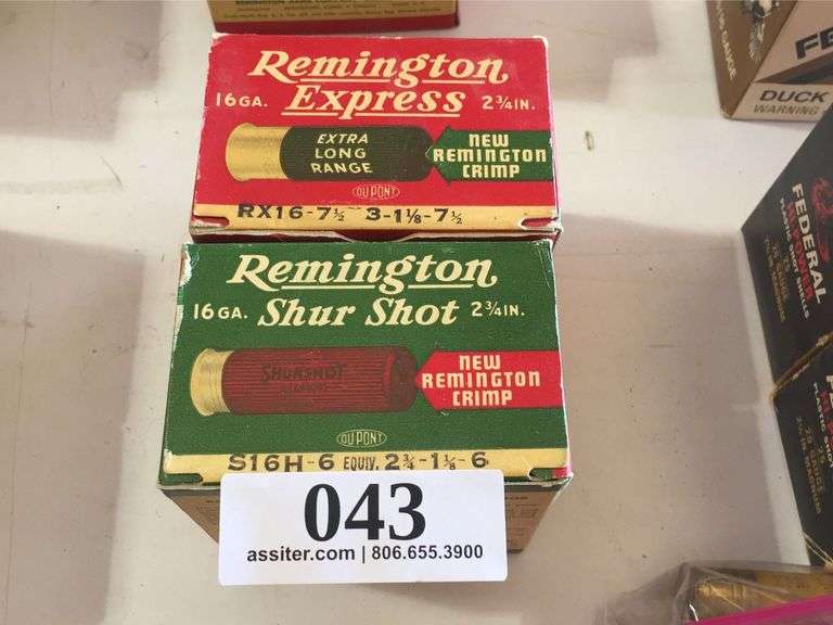 (50) Remington 16ga Sure Shot 23/4 6 Sho