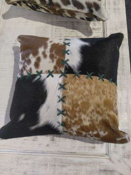 Cowhide Decorative Pillow