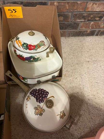 3 Pieces of Metal Cookware