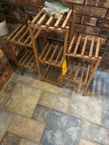 Wooden Plant Stand