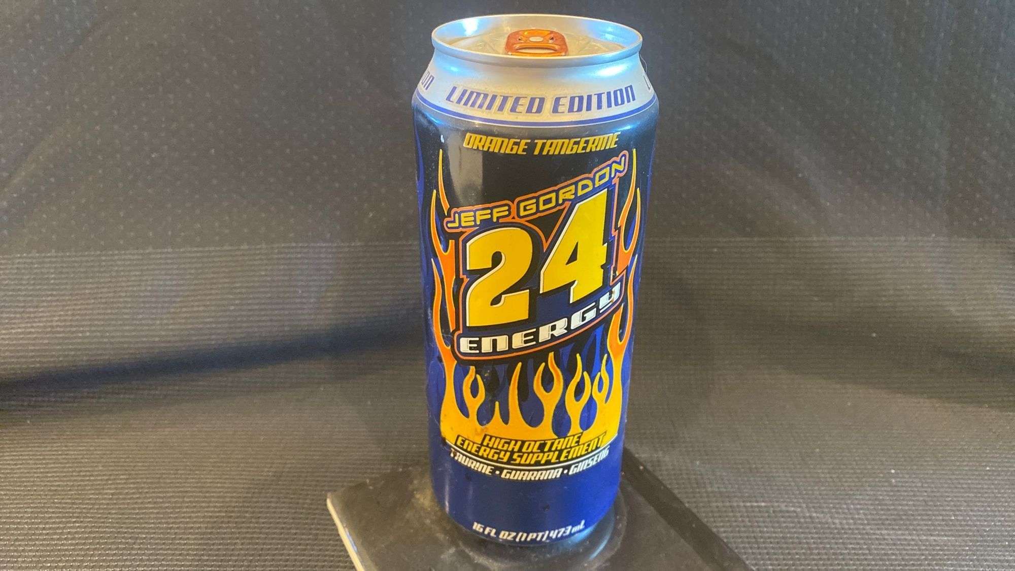 Jeff Gordon Limited Edition Energy Drink **UNOPENED Orange