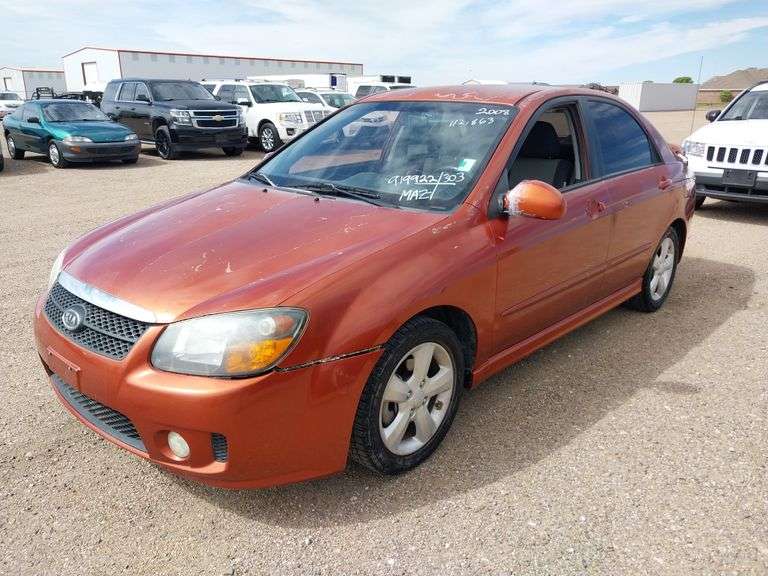 2008 Kia Spectra SX Sedan 4D