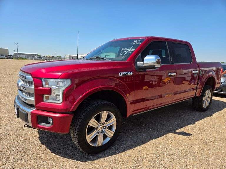 2017 Ford F150 Platinum XL Super Crew 4D