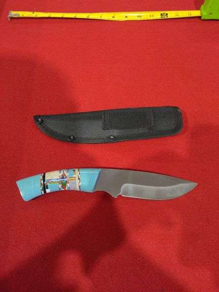Southwestern Style Inlay 5" Knife