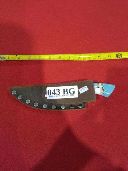 Southwestern Style Inlay 4" Knife