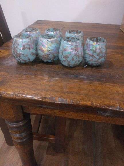 Seven (7) Small Drinking Cups (Made in Mexico)