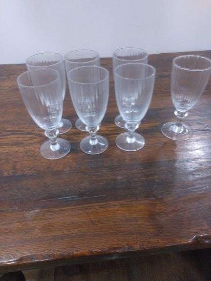Seven (7) Eight (8) Lenox Butlers Pantry Optic Iced Tea Glass