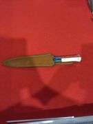 Jilani Brothers Damascus Steel Trident Tip 7" Knife