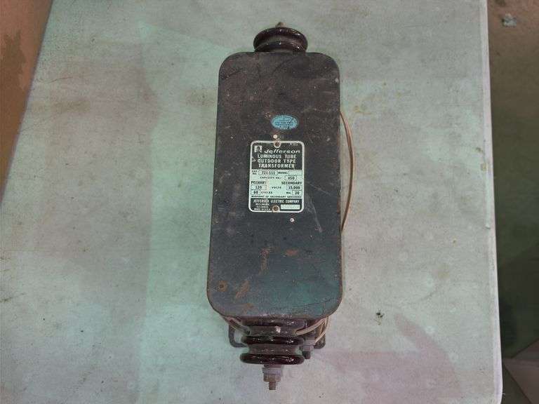 Jefferson Luminous Tube (Neon) Outdoor Type Transformer
