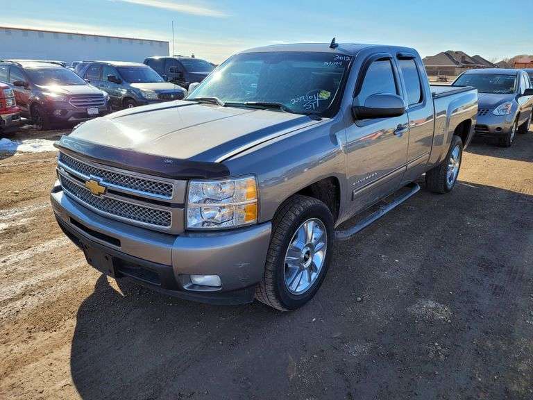 2012  Chevrolet  Silverado 1500 LTZ  Extended Cab 4D