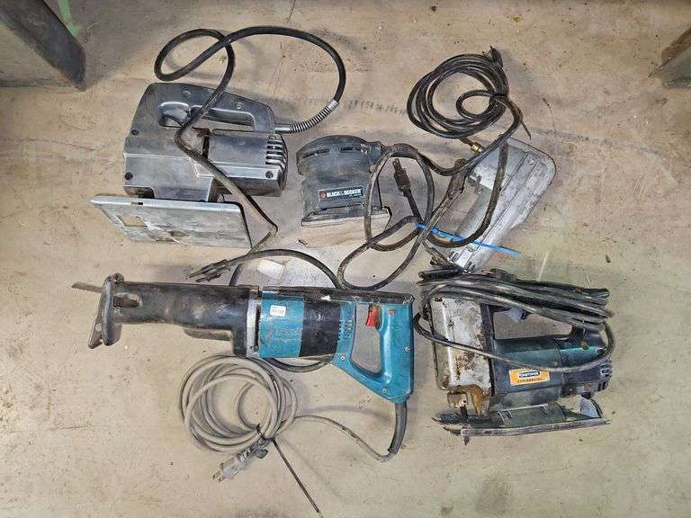 (3) Jigsaws/ Sander/ Saw-Zall