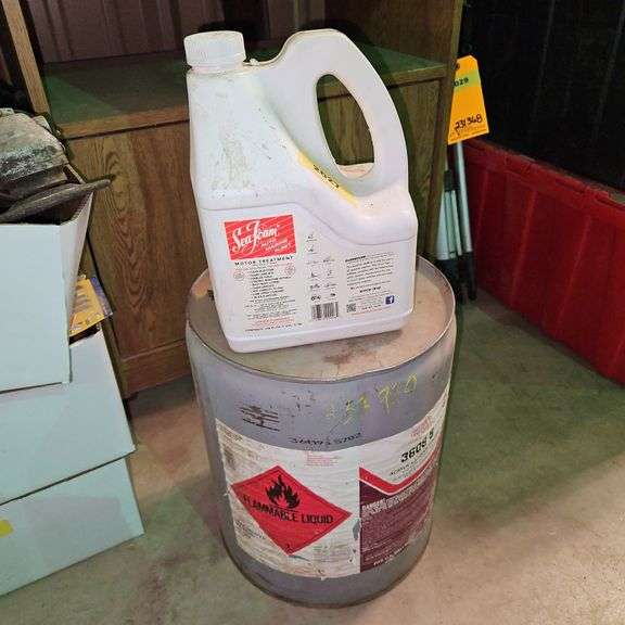 Partial Sea Foam & Lacquer Thinner