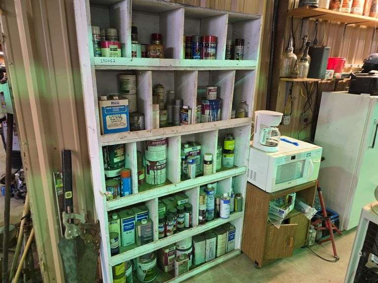 82"Tall 47 1/2"  Wide 12" Deep Wood Cabinet