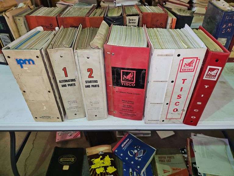 1pm & Tisco Parts And Accessories Catalogs Assiter Auctioneers