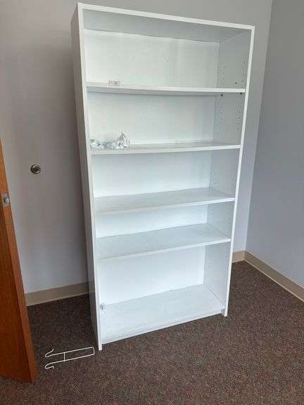 5 Tier White Shelf